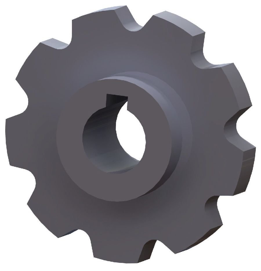 392 AĞIR TİP ASETAL DÖNÜŞLÜ BANT DİŞLİ(TEK PARÇA)/DRIVE SPROCKETS 382 KDT 411