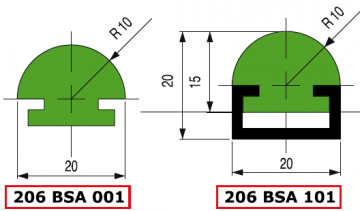 BALIK SIRTI PROFİL/HERRİNGBONE PROFILE