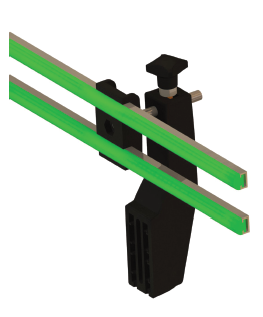 MENGENE (BALIK SIRTI İKİLİ MENGENE)DOUBLE CLAMP WITH ROD