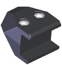 BALK SIRTI PROFİL DAR TEKLİ MENGENE(MİLSİZ)SINGLE CLAMP WITH PROFILE