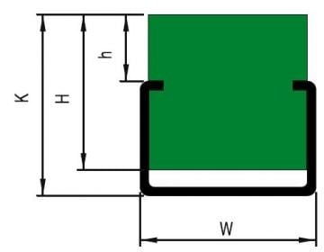 ALPOLEN 1000 ÇELİK PROFİLLİ HCP KIZAKLARI/ GUIDES FOR BOTTLING AND PACKAGING