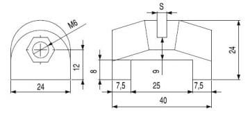 ÇERÇEVE CAM TUTUCUSU/PANEL CLAMP
