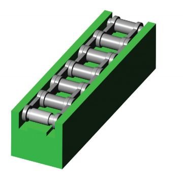 ALPOLEN 1000 KANALLI T MODEL ZİNCİR KIZAKLARI/ROLLER CHAIN GUIDES 207 OT2 038