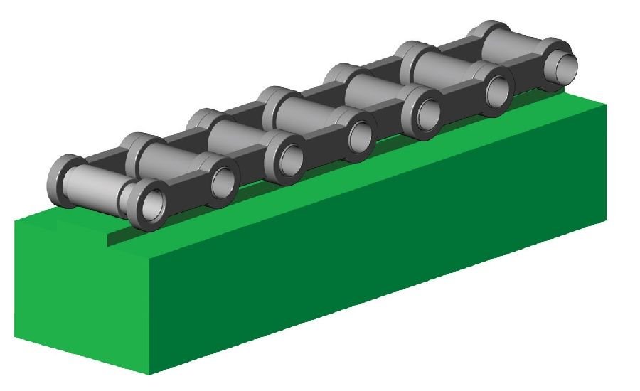 ALPOLEN 1000  T ZİNCİR KIZAKLARI/ROLLER CHAIN GUIDES 207 OTO 101