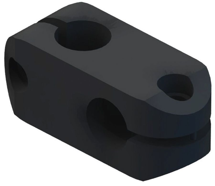 FOTOSEL ÇAPRAZ TUTUCU MENGENESİ (AĞIR TİP)/CROSS BLOCK FOR GUIDES(HEAVY DUTY) 20*18 (215 251 020)