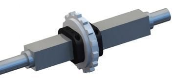 DİŞLİ SABİTLEME KELEPÇESİ(KARE)/SPLIT COLLARS TYPE(SQUARE)