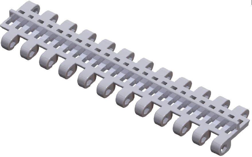 25.4 KOLAY TEMİZLENEBİLİR HASIRBANT / EASY TO CLEAN CONVEYOR BELTS 920 B02 K..