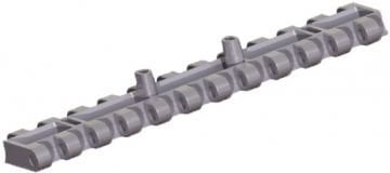 822 ÇOK MENTEŞELİ BAKLA HASIRBANT / MOLD TO WIDTH