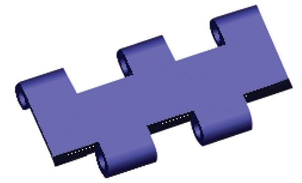 830-835 HASIR DÜZ TAŞIMA BANTI / MODULAR FLAT TOP CONVEYOR BELTS 835 G01 K06
