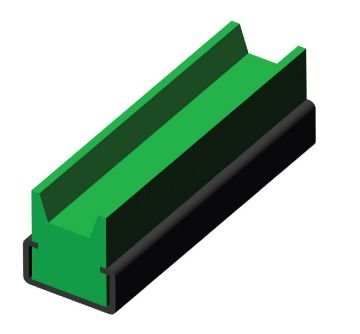 ALPOLEN 1000 ÇELİK PROFİLLİ  ''V'' KAYIŞ KILAVUZLARI / ''V'' BELTS GUIDES 207 VP0 004
