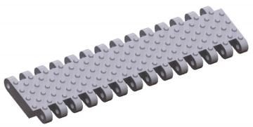 963 YUMRU DESENLİ HASIR BANT / NUT TOP MODULAR CONVEYOR BELTS
