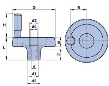 DSF VOLAN ÇARK/HANDWHEELS