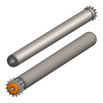 4214 ve 4224 Serisi Biriktirmeli Tahrikli Rulo / Series Accumulating Conveyor Roller