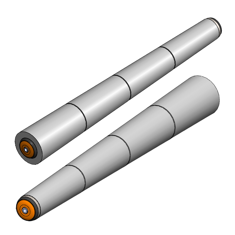 2600 Serisi Dönüşlü Konveyör Rulosu / Series Gravity Tapered Sleeve Roller