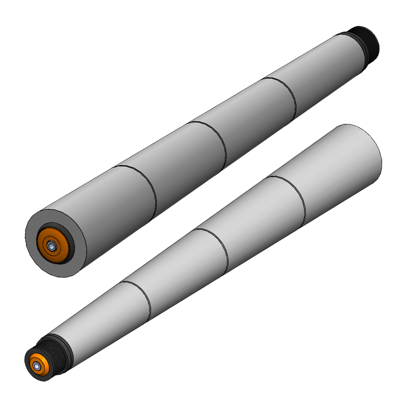 3650 Serisi V Kayışlı Dönüşlü Konveyör Rulosu / Series Curve Conveyor Roller