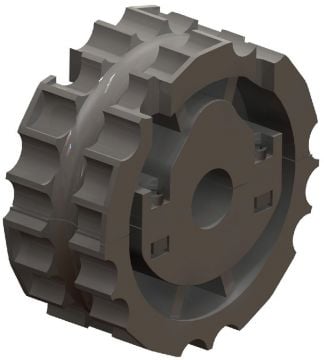 314 İKİ PARÇALI PASLANMAZ BANT DİŞLİSİ(GÜÇLENDİRİLMİŞ POLYAMİD) / SPLIT SPROCKETS(REINFORCED POLYAMIDE)