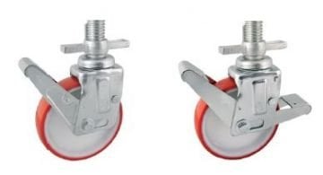 60 Serisi Fren Pedallı İskele Tekerleği