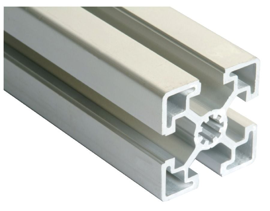 45*45 ELOKSALLI SİGMA ALÜMİNYUM PROFİL(AĞIR)/45*45 SILVER ANODIZED ALUMINIUM PROFILE