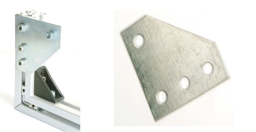 BAYRAK KÖŞE BAĞLANTI (110*110)/ CORNER CONNECTION (110*110)