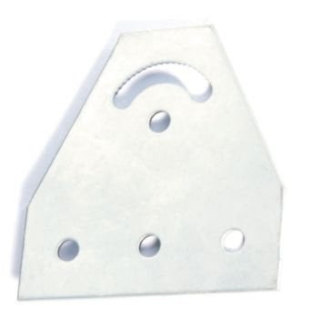 BAYRAK ''T'' BAĞLANTI AÇI AYARGLED)LI/ ''T'' FLAT CONNECTION (ANGLED)