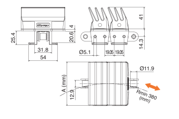 1873 3 TIRNAKLI KAUÇUK BANT/ RUBBER CHAINS