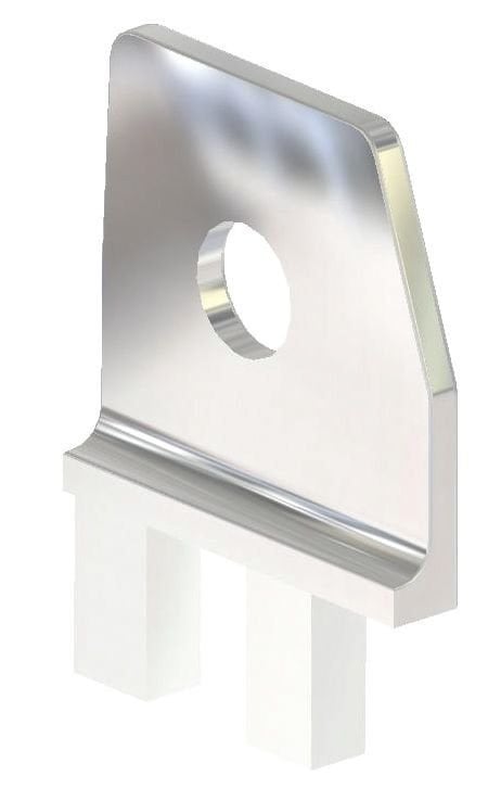 (23*129) ALÜMİNYUM TAHRİK PLAKASI TAKIMI/ (23*129) ALUMINIUM PROFILE SUPPORT FOR AXIS AND BEARING PLATE SET