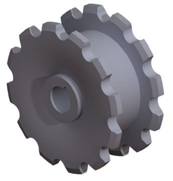 374 SİLİNDİR KULAKLI YARASA BANT DİŞLİLERİ (TEK PARÇA)/DRIVE SPROCKETS FOR FLEX CHAINS 374 KDS 082