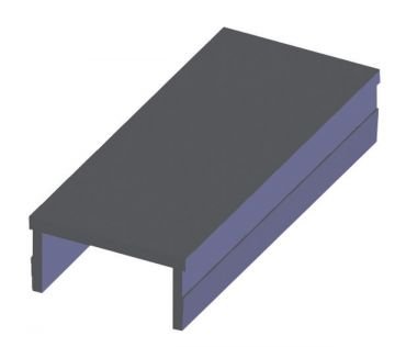 ALÜMİNYUM PROFİL KANAL FİTİLİ (10) / ALUMINIUM STRIP PROFILE (10) 766 016 013