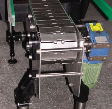 815 DÜZGÜN DOĞRUSAL PASLANMAZ BANTLAR (AISI 304) (AISI 430) / PLATE CHAINS (AISI 304) (AISI 430)