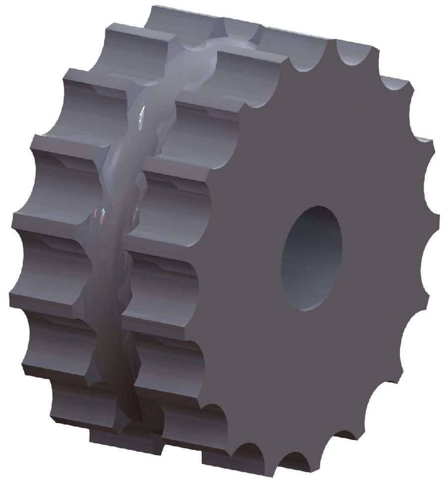 340 TEK PARÇALI AVARE DİŞLİSİ/IDLER SPROCKETS 340 TI1 217