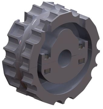 311 PLASTİK BANT AVARE DİŞLİSİ(POLYAMİD PA6 KATKILI) / IDLER SPROCKETS 311 KI2 121