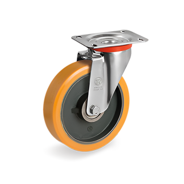 64 Poliüretan AGV Uyumlu Tekerlekler