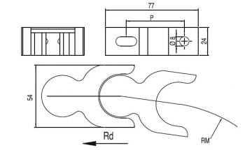 865-KULAKSIZ (KARDENİK) OMURGALI BANT / CARDANIC CHAINS