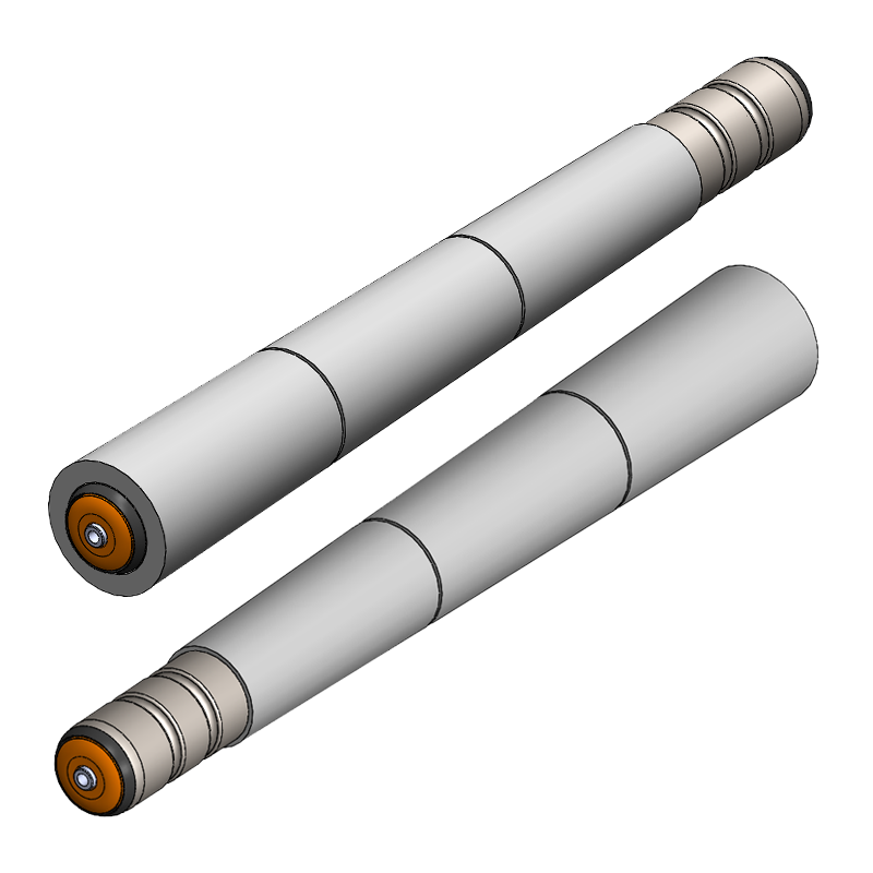 3640 Serisi Çift Oluklu Konik Rulo / Double Grooved Tapered Sleeve Roller Series