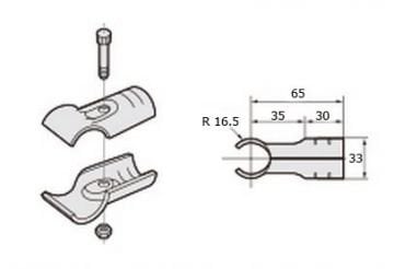 HJ-15 YARIM KÖŞE BAĞLANTI
