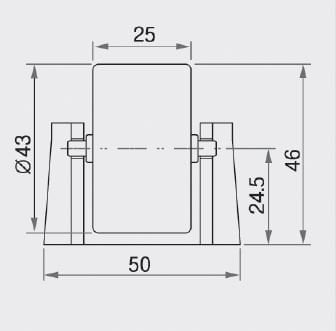 CR40D KAVİSLİ MAKARA RAY