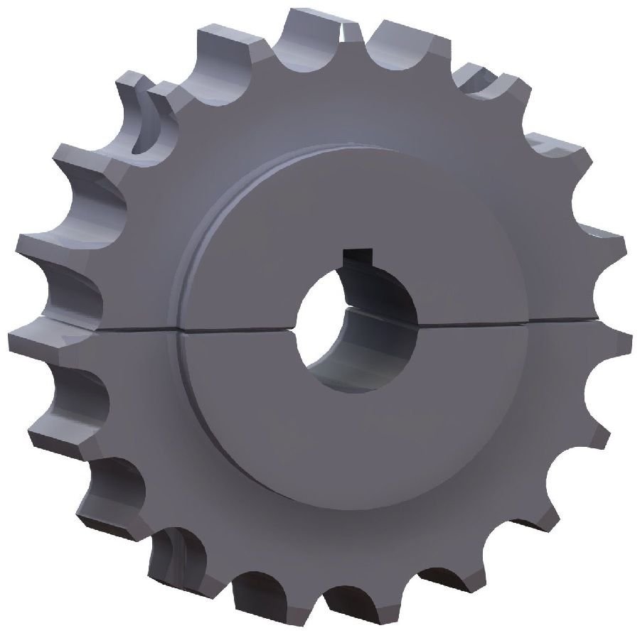 371 TAB KULAKLI DÖNÜŞLÜ PASLANMAZ BANT DİŞLİLERİ(İKİ PARÇA)/SPLIT SPROCKETS 371 KDA 419