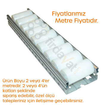 GP8037B 80'lik GALVANİZ PROFİLLİ RAY